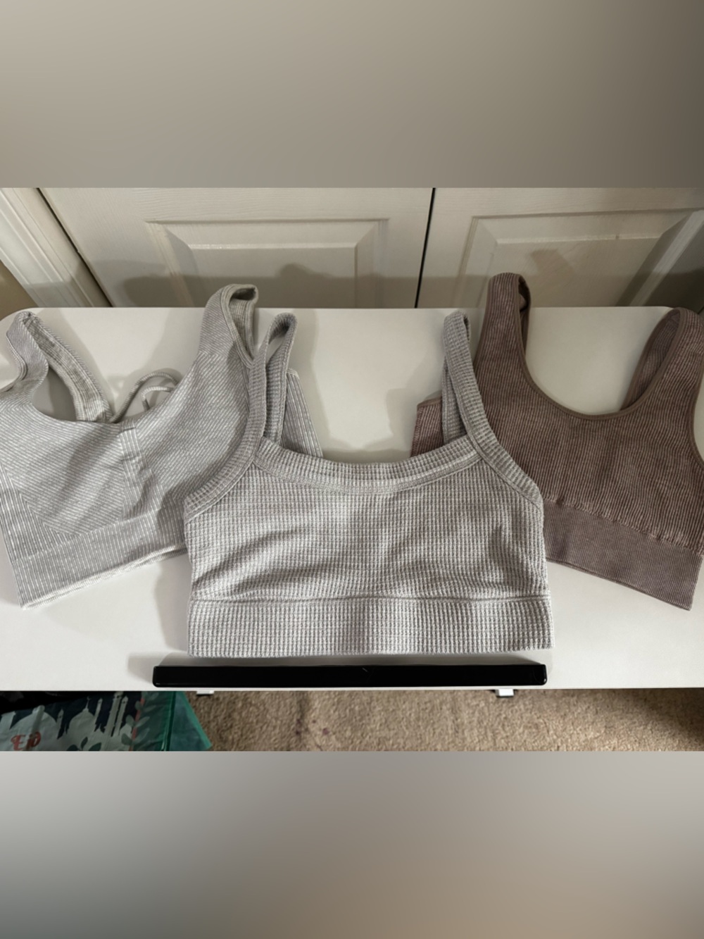Aerie sports bras, set of 3